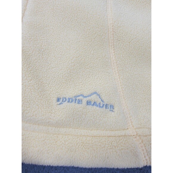 Eddie Bauer Vest Womens Large Yellow Windcutter Fleece 365 Polartec Full Zip - Picture 5 of 15